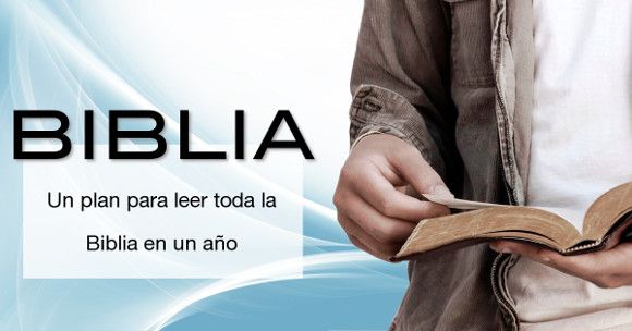 Plan de lectura anual de la Biblia